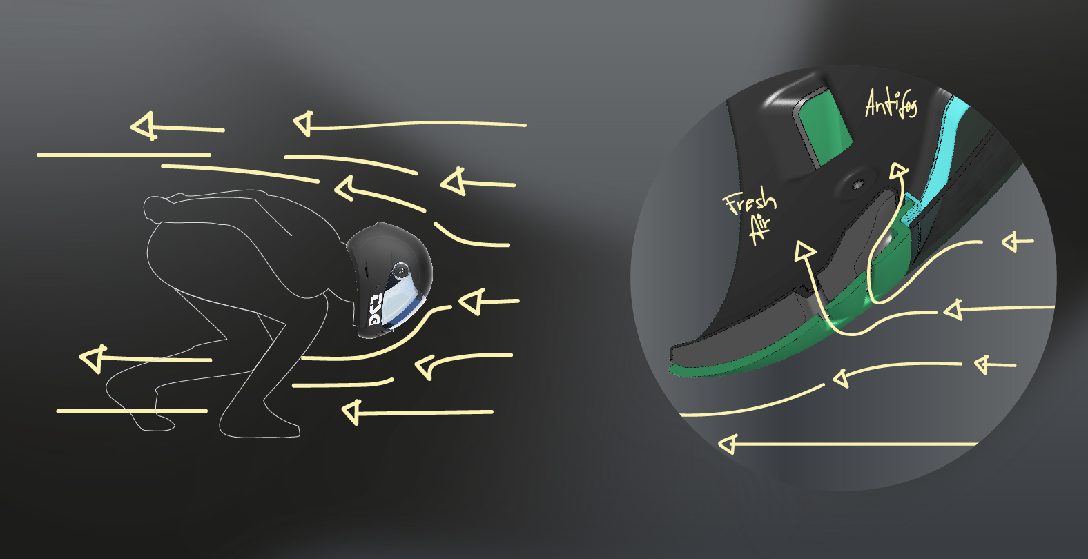 Ventilation system of the Pass 2.0.